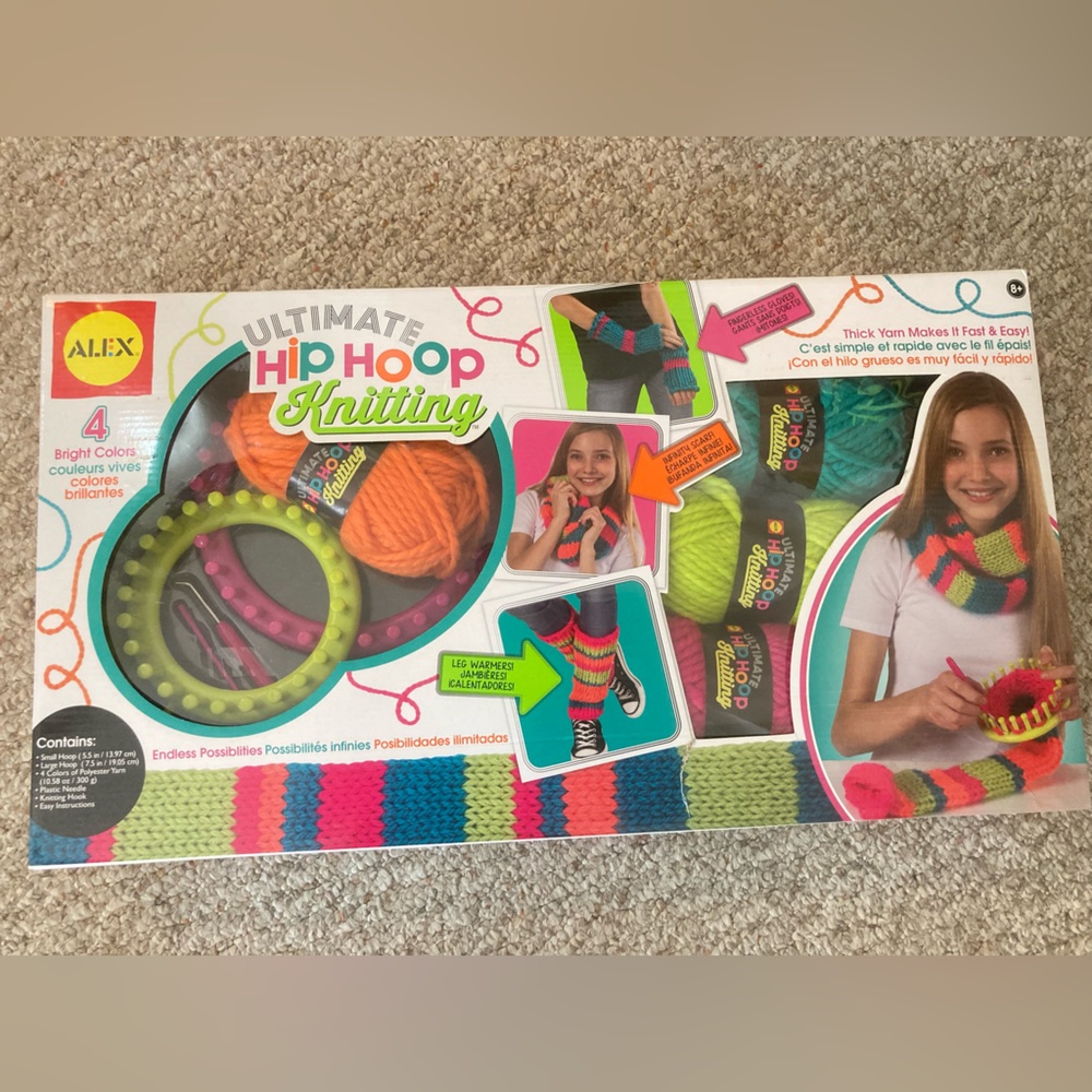 ALEX Toys Craft Ultimate Hip Hoop Knitting Kit